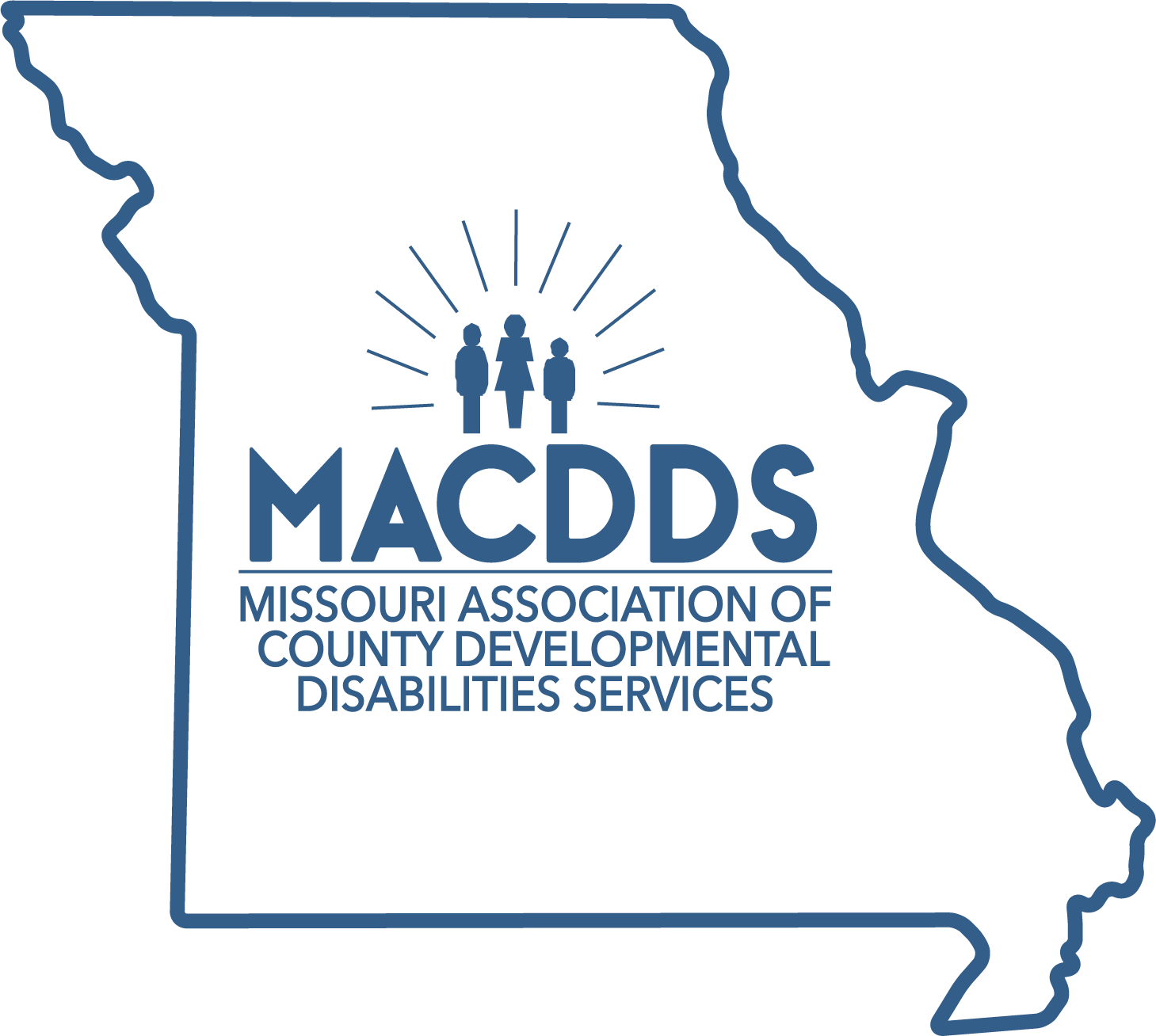 MACDDS Logo - Missouri Association of Country Developmental Disabilities Services