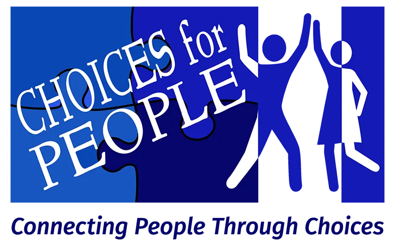 Choices for People Logo Blue